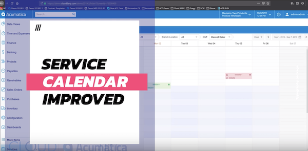 Acumatica-2019-R2-Calendar-Board