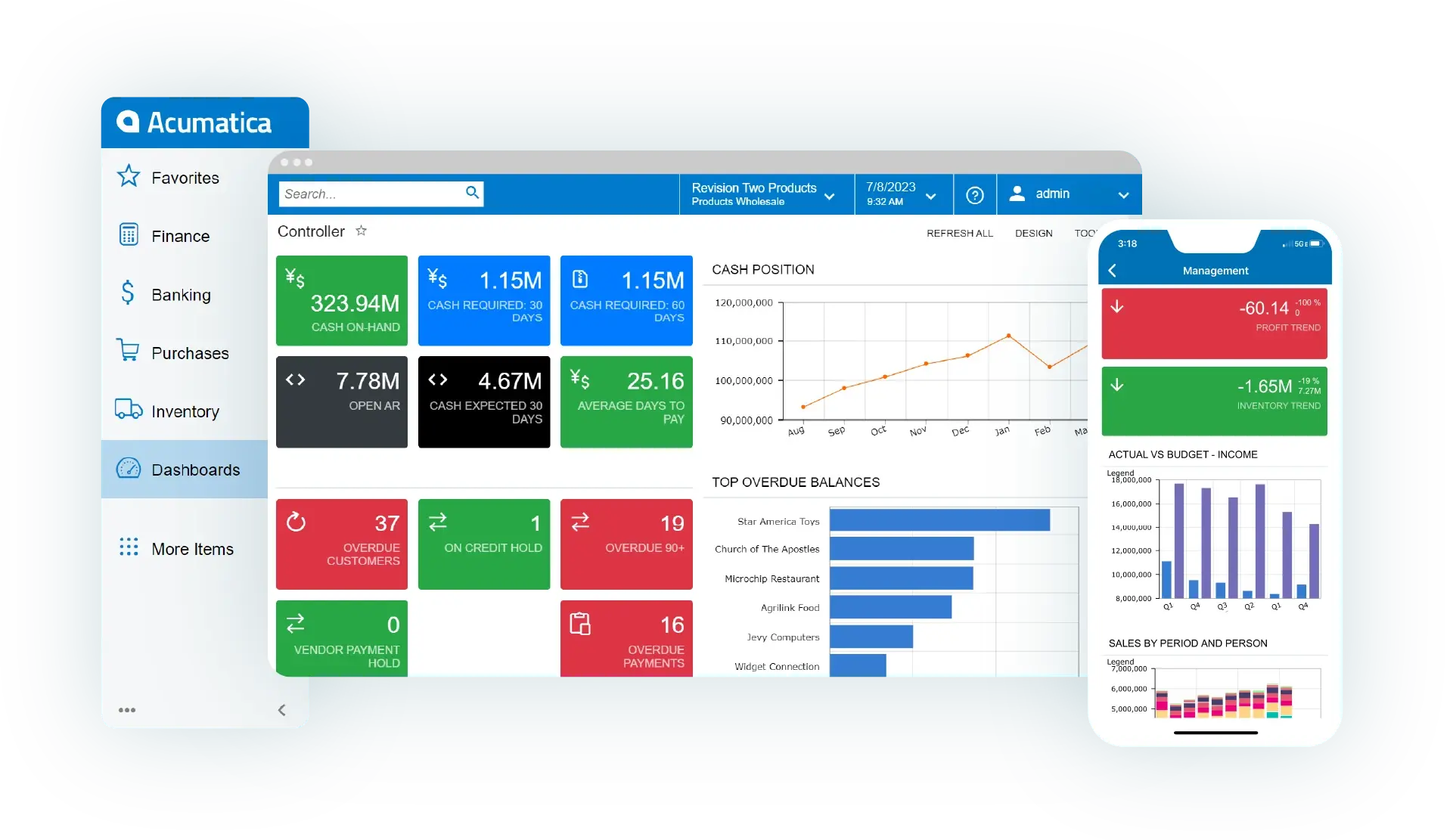 Acumatica financials