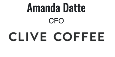 Amanda Datte CFO Clive Coffee