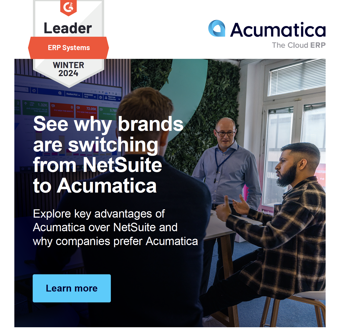 Switching from NetSuite to Acumatica