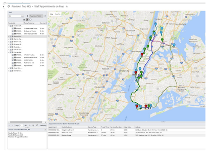 field service management routing